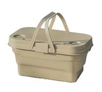 Junterone Ensemble de Paniers de Rangement Pliables, Panier de Pique-Nique Wilderness Sailor, Boîte de Camping Compacte pour Pique-Niques en Plein Air A