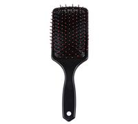 Junterone Grand massage avec brosse pour cheveux raides ou boucles noire