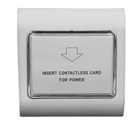 Junterone Interrupteur D'Alimentation D'Hôtel Mise Hors Tension Retardée Carte D'Induction à Économie D'Énergie Induction à Trois Fils 40A Basse Fréquence 220V