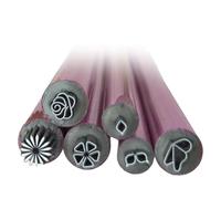 Junterone Lot de 6 Stylos Tampons pour Nail Art, Nail Art, Graffiti, Outils de Pointillage, Cadeaux pour Petite Amie