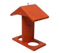 Junterone Mangeoire à Oiseaux de Jardin Mangeoire à Oiseaux D'Extérieur Mangeoire à Suspendre pour Animaux de Compagnie Abri Décoration de Jardin