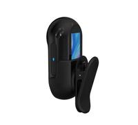 Junterone Mini caméra d'action 1080p avec écran d'enregistrement vidéo pour voiture, vélo, moto, facile à installer, noir