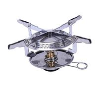 Junterone Mini Camping Poêles À Gaz Ultraléger Portable Randonnée en Plein Air Randonnée Pique-Nique Cuisson Poêle pour Camping BBQ