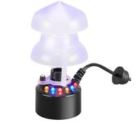 Junterone Mist Maker 12 LED Monsieur Fogger d'eau Étang Machine à Brouillard Électrique à Ultrasons Atomiseur avec Splash Guard Prise UE
