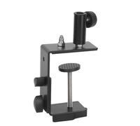 Junterone Pince de de Table de Bureau Robuste pour Micro, Bras de Microphone, Support de Lampe de Bureau, Pince avec Adaptateur 1/4