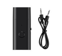 Junterone Récepteur Émetteur Bluetooth 5.3, Adaptateur USB sans Aux 3,5 Mm, Micro Intégré, Streaming de Musique, Appels Mains, Accessoires de Pièces de Rechange