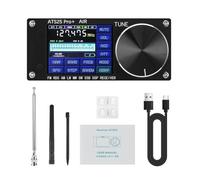 Junterone Récepteur Radio à Bande Complète ATS25 Pro+ AIR FM SW SSB MW LW AIR SDR Récepteur de Bande D'Aviation Prend en Charge Bluetooth WiFi