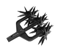 Junterone Scarificateur de Sol de Jardin pour Outil de Cultivateur Rotatif de Jardin 2 en 1 Scarificateur Ventilé et Motobineuse Rotative