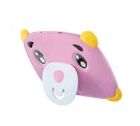 Junterone Tablette pour Enfants de 7 Pouces Version WiFi IPS Écran Double Carte Écran Antidéflagrant Quatre Coins Anti-Chute Rose Prise UE