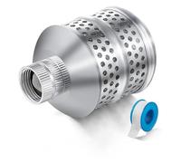 Junterone Têtes D'Arrosage à Bulles, Buse D'Inondation de Diffuseur en Aluminium Antirouille à Filetage Interne de 3/4 Pouces pour Cour, Potager