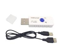 Junterone Thermomètre USB Capteur de Température pour Ordinateur Sonde de Température Aquarium Industrie Moniteur à Distance TEMPerHUM