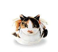 Junterone Trousse de Maquillage Multifonction en Forme Chat, Trousse de Beauté, Anti-Poussière, Grande Capacité, Trousse de Maquillage de Voyage pour Femme, Trousse Maquillage pour Fille C