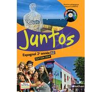 Edouard Clemente – Juntos 2e année (Espagnol A2) – Livre de l'élève avec CD-Rom – Éd. 2014