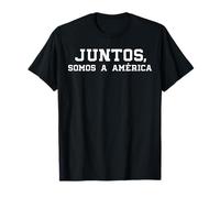 Juntos Somos a América Together We are America Portugais T-Shirt