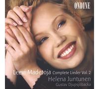Juntunen - Leevi Madetoja: Complete Lieder, Vol. 2 [Import]