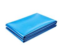 Junvstor Bâche de Bassin, 2x3m 5x6m 6x8m bâche à Membrane Bleue Doublure préformée Robuste étangs Poissons Jardin sous-Couche d'étang Jardin fontaines, étangs à Poissons Jardin Aquatique(1x8m)