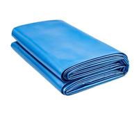 Junvstor Feuille de polyéthylène Bleue, piège à revêtement d'étang de 0,16 mm d'épaisseur, Couverture de Tunnel de Culture de Jardin, Membrane horticole pour l'isolation du Jardinage