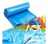 Junvstor Grand étang à Poissons bordé de Jardin, Membrane de Piscine renforcée, aménagement paysager 2×5m 6×8m, Film de revêtement d'étang Flexible Piscine carpes koï fontaines