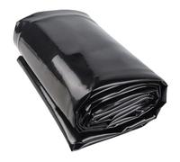 Junvstor sous-Couche d'étang Robuste PEHD la Protection revêtement sous-Couche d'étang 4×5m 5×8m 10x12m Membrane Jardin d'eau revêtement d'étang Koi Film d'étanchéité résistant l'humidité(4x5m)