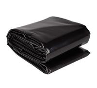 Junvstor sous-Couche renforcée de revêtement d'étang en PE, revêtements d'étang préformés Koi pour étangs extérieurs, sous-Couche d'étang améliorée Poissons, Canards, lit surélevé de Jardin(1x8m)