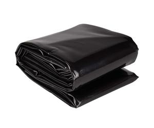 Junvstor sous-Couche renforcée de revêtement d'étang en PE, revêtements d'étang préformés Koi pour étangs extérieurs, sous-Couche d'étang améliorée Poissons, Canards, lit surélevé de Jardin(3x3m)