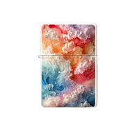 junweideyi Briquet cadeau du Nouvel An 2025, remplaçable pour Zippo (étui uniquement), taille de l'insert compatible 3,6 cm x 1,2 cm x 5 cm (style 8)