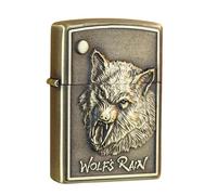 junweideyi Briquet de style chinois 2025, remplaçable pour Zippo (étui uniquement), taille de l'insert compatible 3,6 cm x 1,2 cm x 5 cm (style 14)