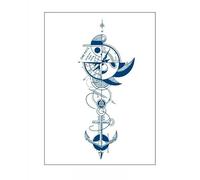junweideyi Lot de 5 tatouages à base de plantes sans danger - Tatouages temporaires réalistes - Petits tatouages amovibles - Faux tatouages qui semblent réalistes et durent longtemps (Style 161)