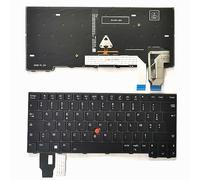 Junweier Clavier Français Rétro-éclairé Azerty pour Lenovo Thinkpad T14 / P14s / L14 Gen 3 4 French FR Laptop Keyboard