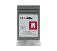 JUNWLREFR Cartouche d'encre Compatible 5 Couleurs/Ensemble, 55ML PFI-030 PFI-031 for imprimante c-Ann TM-240 TM-340 avec Puce pigmentée(PFI-031 M-1PC)