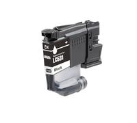 JUNWLREFR Cartouche d'encre Compatible LC531 LC 531 de capacité Standard for imprimante b-rther DCP-J1260W/DCP-J1310DW/DCP-J1360DW(1pcs Black)