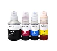 JUNWLREFR Encre de Recharge de Bouteille en Vrac à Base d'eau, Compatible GI-40 GI40, for encres d'impression c-aon P-IMA G5040 G6040 Tinta Para impresora(1 Bottle Magenta)