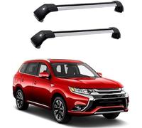 JUNYEW (1 Paire) Barres Transversales De Aluminium pour Mitsubishi Outlander PHEV 2013-2016 2017 2018 2019 2020 Barres de Toit Transversales,Q