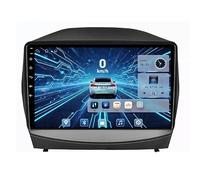 JUNYEW Autoradio Android 16 pour Hyundai ix35 2011-2014 9'' Écran Tactile Capacitif Bluetooth Auto Radio Lecteur De Voiture Mirrorlink Fonction Bluetooth RDS AM FM USB,4CoreWifi2G+32G