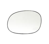 JUNYEW Verre de Rétroviseur Remplacement pour C3 2002-2010,Glace de Rétroviseur Chauffant Gauche Ou Droit avec Plaque de Support,Left