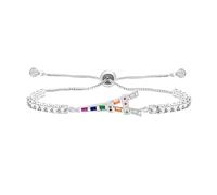 JunyiDIY Bracelet romantique Tour Eiffel, chaîne tennis réglable, bijou scintillant d’amour français, cadeau pour femme, maman, Noël, Thanksgiving YA5691