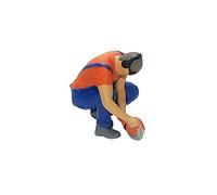 JunZheHub 1/64 Scale Figure Repairman Tiny People Collections Micro Landscape Layout Diorama Scenery, 1x Pose de Coupe