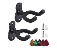 JunZheHub 2 Pièces Support Guitare Présentoir Crochet Rangement Murale Accroche Instruments Métal Pratique pour Exposition Personnelle, 2 pièces