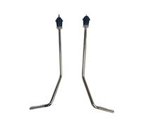 JunZheHub 2 Pieds de Tom Basse de Remplacement pour Supports de Tom Basse, Composants de Batterie, Pieds de Grosse Caisse