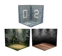 JunZheHub 3 Décors de Rangement à L'échelle 1/12 pour Figurines Articulées En Métal Moulé sous Pression