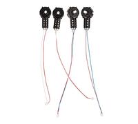 JunZheHub Accessoires pour Drones : Kit Complet de Pièces Détachées pour Moteurs E88, Couvercle de Circuit Imprimé (Dessus et Dessous), en Plastique Robuste,