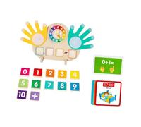 JunZheHub Activités D'apprentissage Des Mathématiques avec Les Petits Doigts : Comptage, Addition et Soustraction. Éducation Préscolaire pour Les Anniversai