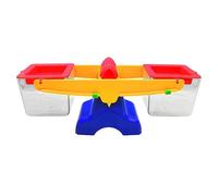 JunZheHub Balance de Pesée Jouet d'apprentissage Précoce pour Enfants avec Compteur et Outils de Calcul pour Les Opérations Mathématiques Adapté Aux Activités, Bleu