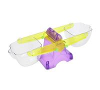 JunZheHub Balance de Pesée Jouet d'apprentissage Précoce pour Enfants avec Compteur et Outils de Calcul pour Les Opérations Mathématiques Adapté Aux Activités, Violet