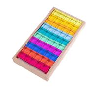 JunZheHub Blocs Cubiques à Empiler pour Enfants : Développer La Conscience Spatiale et La Résolution de Problèmes