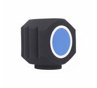 JunZheHub Bouclier Studio Ecran Phonique Accessoire Antibruit Réduction Bruit Purification Sonore Vocale Adapté Home Studio, Noir, F13 Coton Insonorisant Et Coupe-Vent Maille Bleue Horizontale