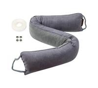 JunZheHub Butée de Porte sous La Porte, Protection de Porte, Blocage Du Son, Bande D'étanchéité Contre Les Intempéries, Protection Inférieure de Porte Coupe-ven, gris