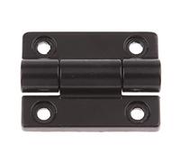 JunZheHub Charnière de Réglage de Position avec Trous, en Aluminium, Noire