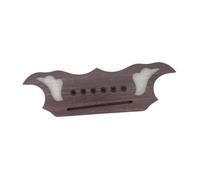 JunZheHub Chevalet de Guitare En Palissandre, Sillet Fendu, Accessoire pour Instruments de Musique, Pièce pour Guitare Acoustique.