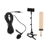 JunZheHub Clip Professionnel pour Saxophone Flûte Erhu et Cucurbit Flûte avec Câble Cinq Mètres et Prise 35mm Destiné aux Instrumentistes Concerts, pour flûte Erhu etc.